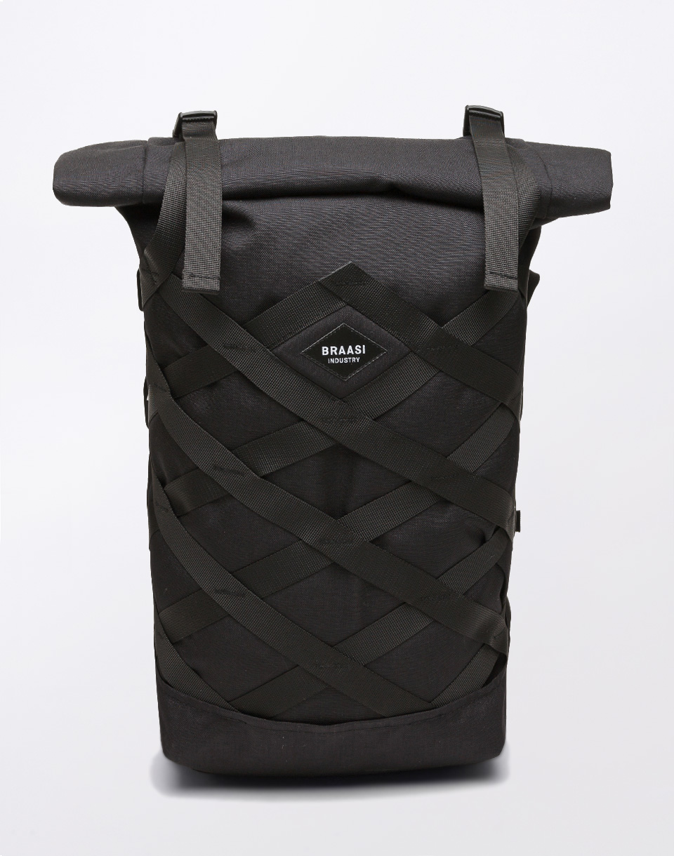 Batoh Braasi Industry Wicker Black