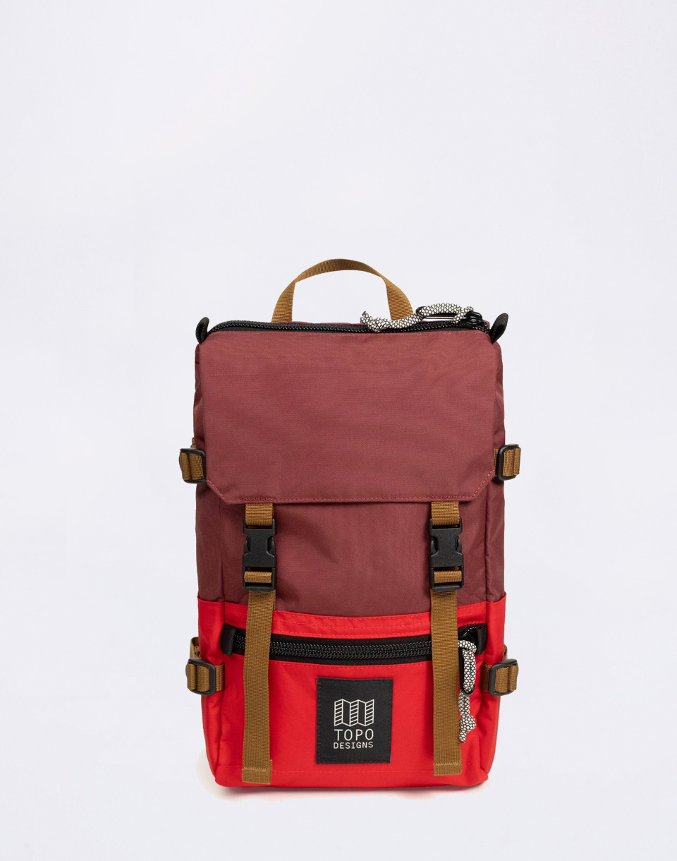 Batoh Topo Designs Rover Pack Mini Maroon/Salsa