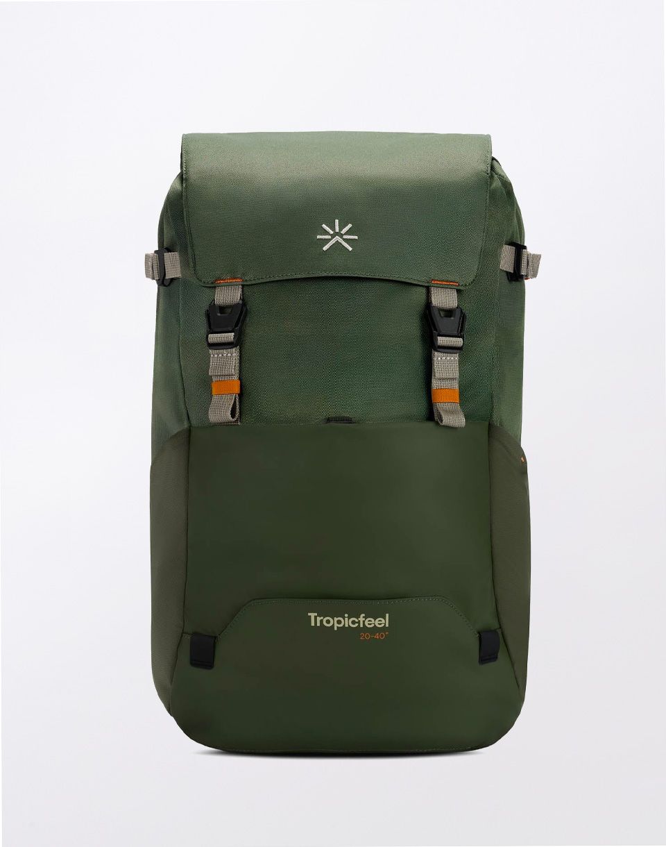 Batoh Tropicfeel Shell Backpack Bronze Green