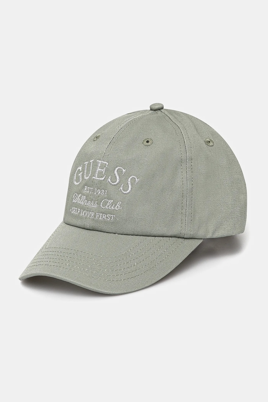 Bavlněná baseballová čepice Guess LUREX