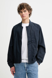 Bavlněná bunda G-Star tmavomodrá barva, přechodná, D26193-C973