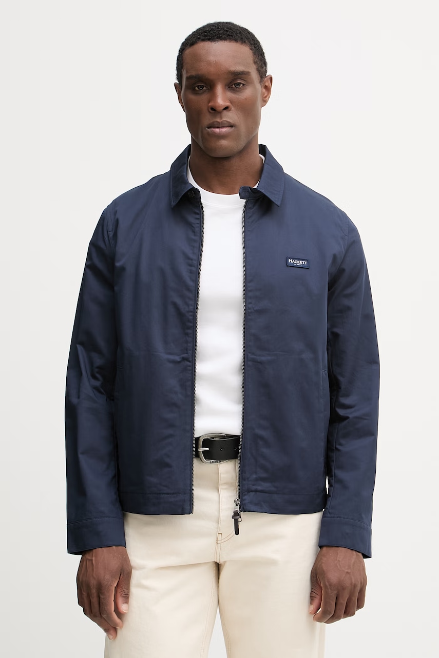 Bavlněná bunda Hackett London