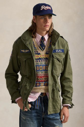 Bavlněná bunda Polo Ralph Lauren Icnc Fld Jkt Lined Field
