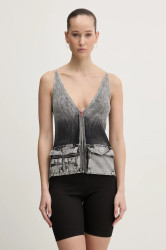 Bavlněná halenka Diesel M-MELLY KNITWEAR