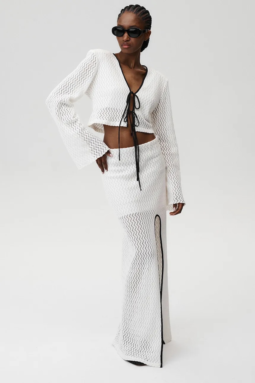 Bavlněná halenka Undress Code Italian Romance Top dámská, bílá barva, hladká, 900