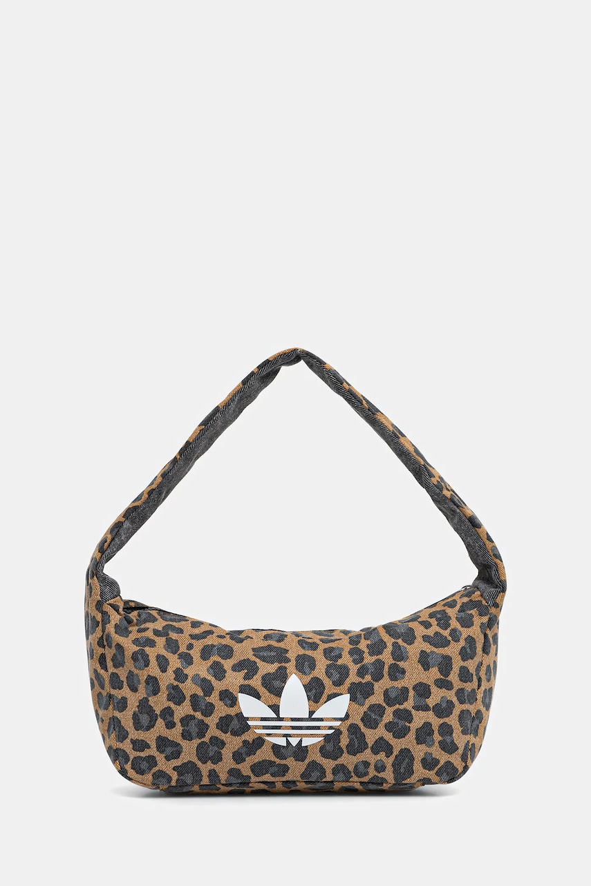 Bavlněná kabelka adidas Originals Leo S Bag béžová barva, JX3198