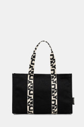 Bavlněná kabelka Dkny černá barva, R54AGO39