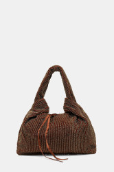 Bavlněná kabelka Hoss Intropia hnědá barva, 2052040