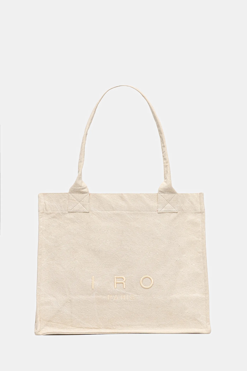 Bavlněná kabelka IRO béžová barva, WM46JANE