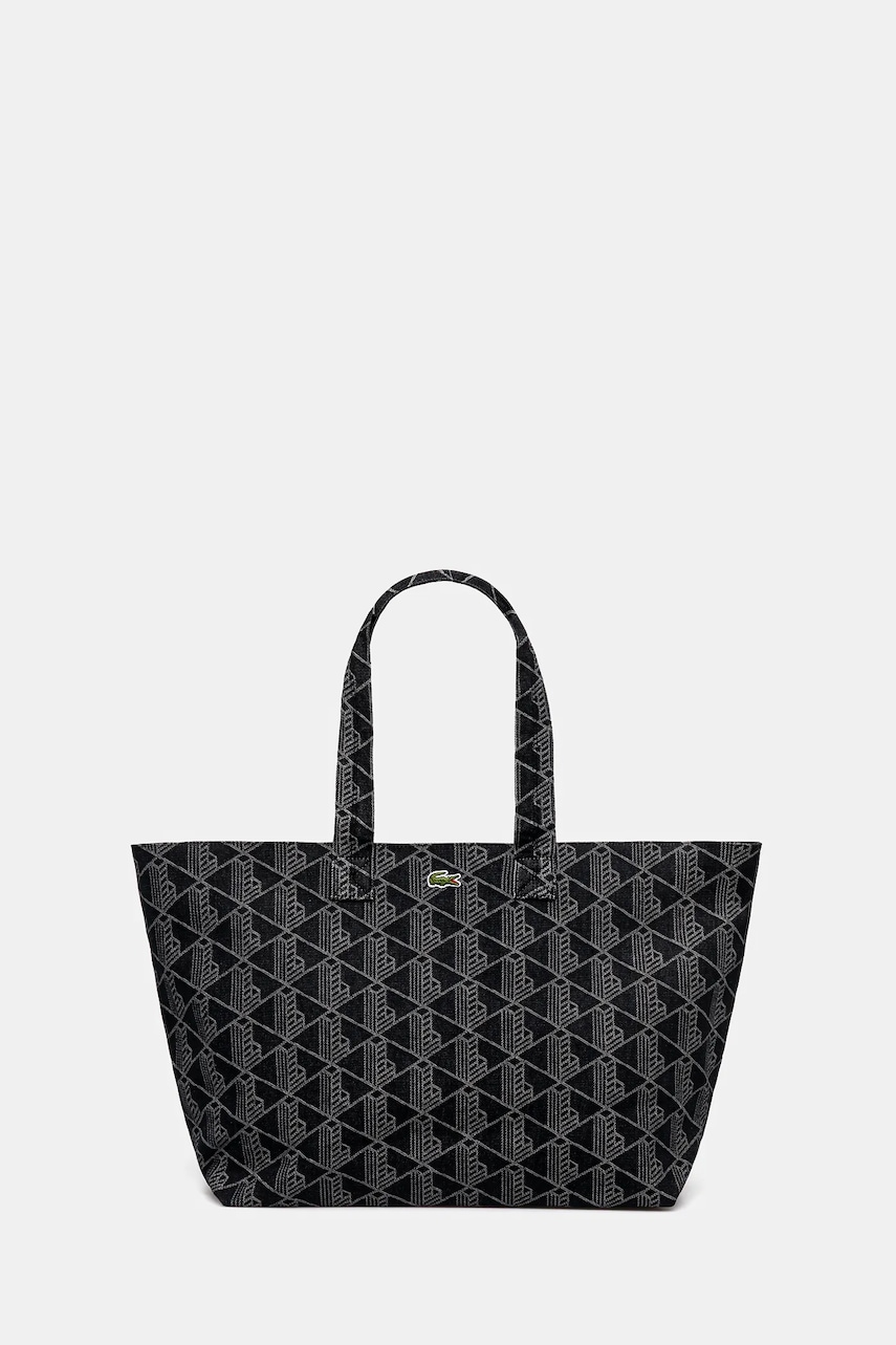 Bavlněná kabelka Lacoste modrá barva, NU4994PB