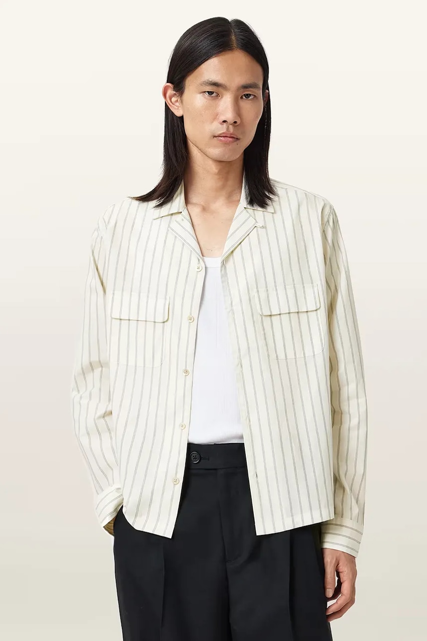 Bavlněná košile AllSaints STANLEY