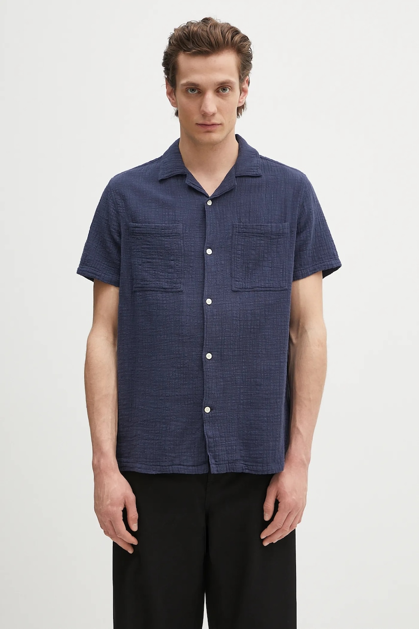 Bavlněná košile Barbour Barbour Benson Textured Relaxed Fit S/S Shirt
