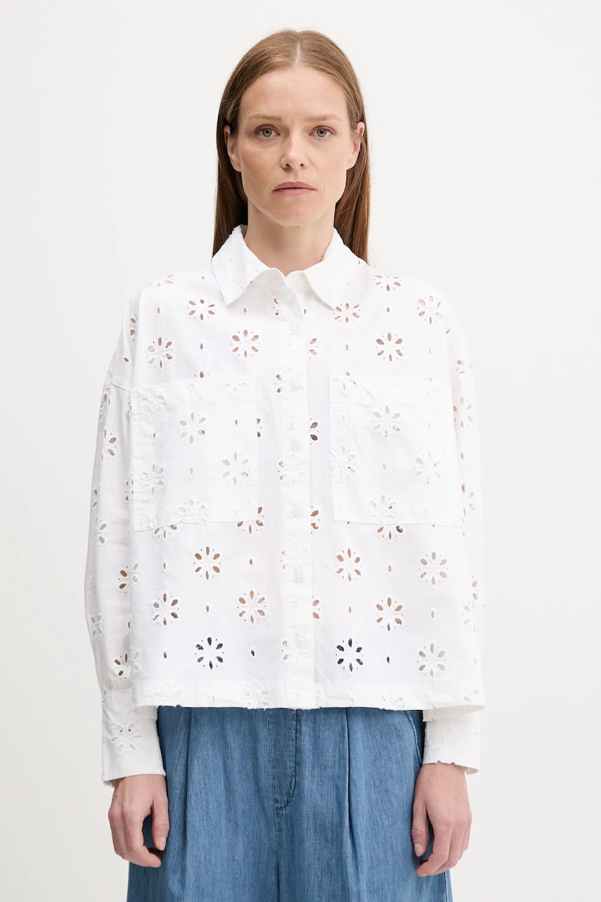 Bavlněná košile Barbour MELISSA