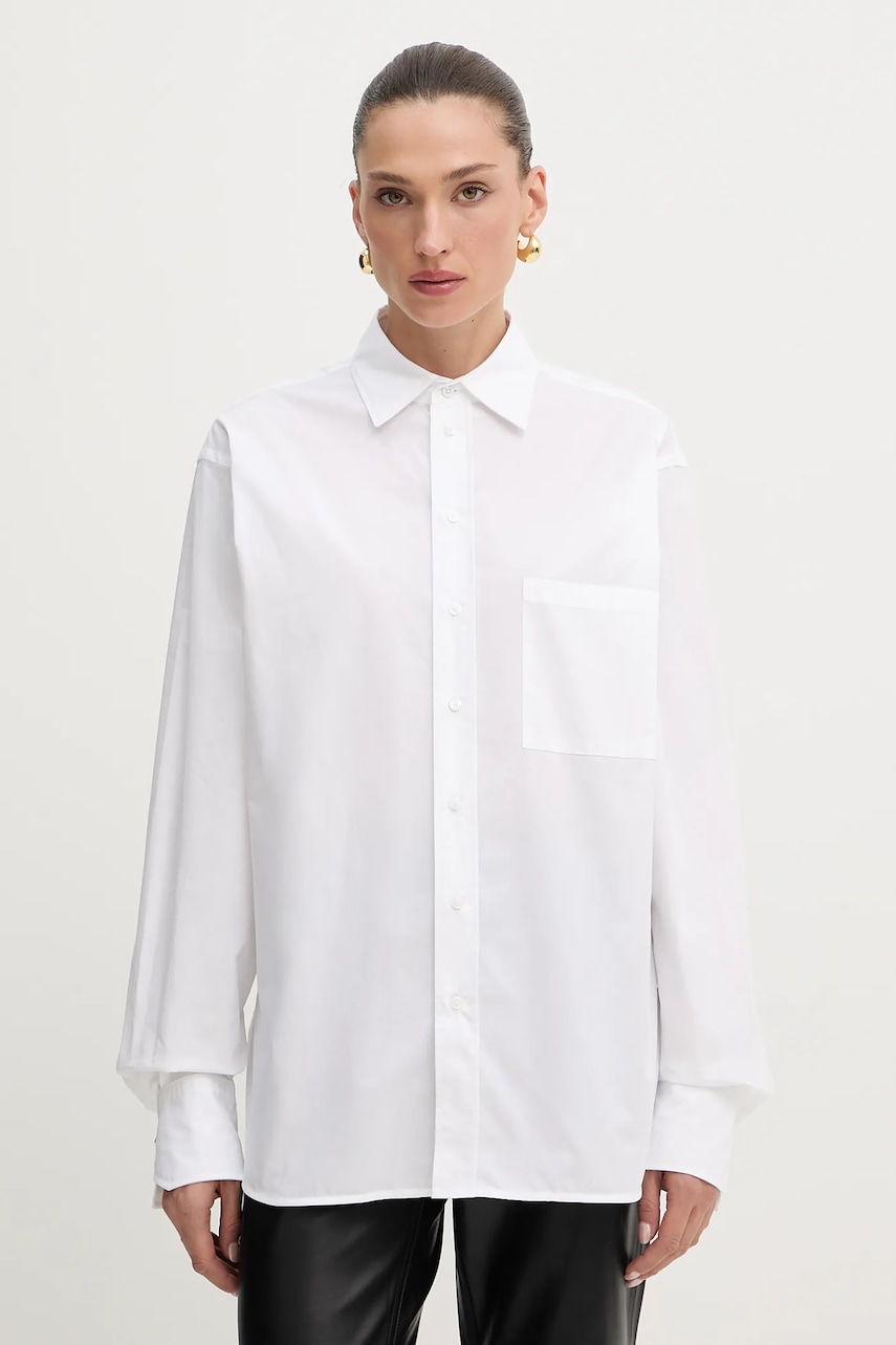 Bavlněná košile BOSS Saturday_1