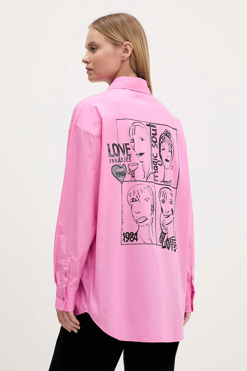 Bavlněná košile Desigual GIRLS