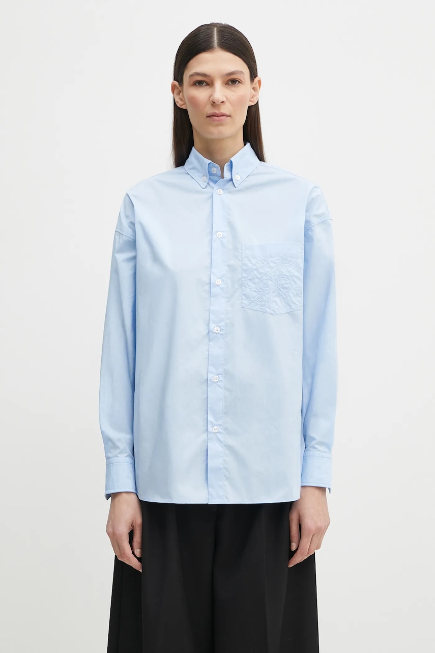 Bavlněná košile Fiorucci Angel Embroidered Relaxed Fit