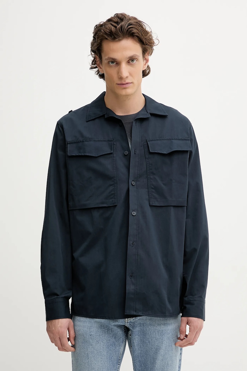 Bavlněná košile G-Star Cargo Pocket Regular