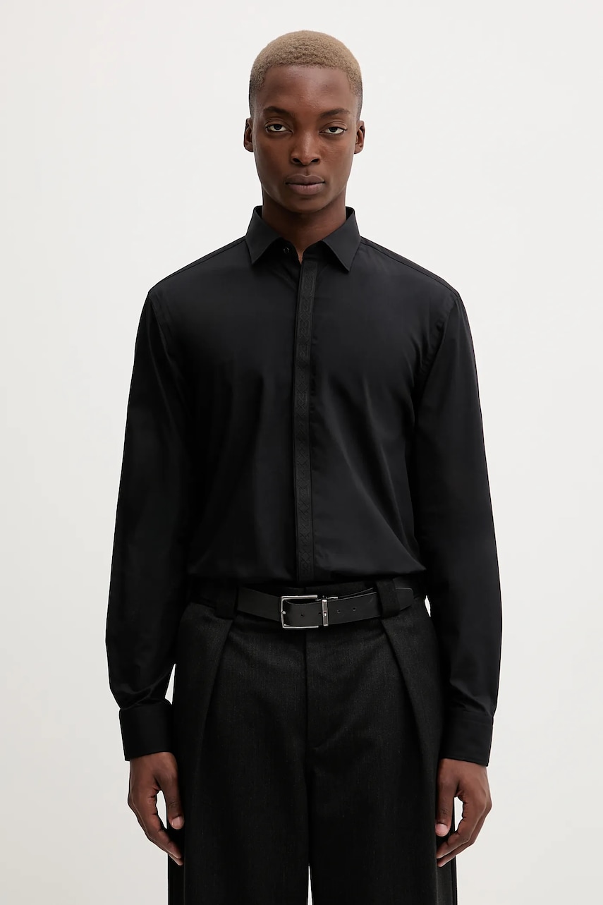 Bavlněná košile HUGO Keidi