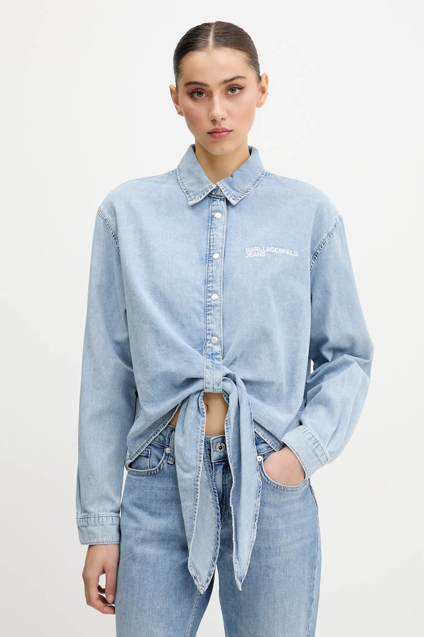 Bavlněná košile Karl Lagerfeld Jeans