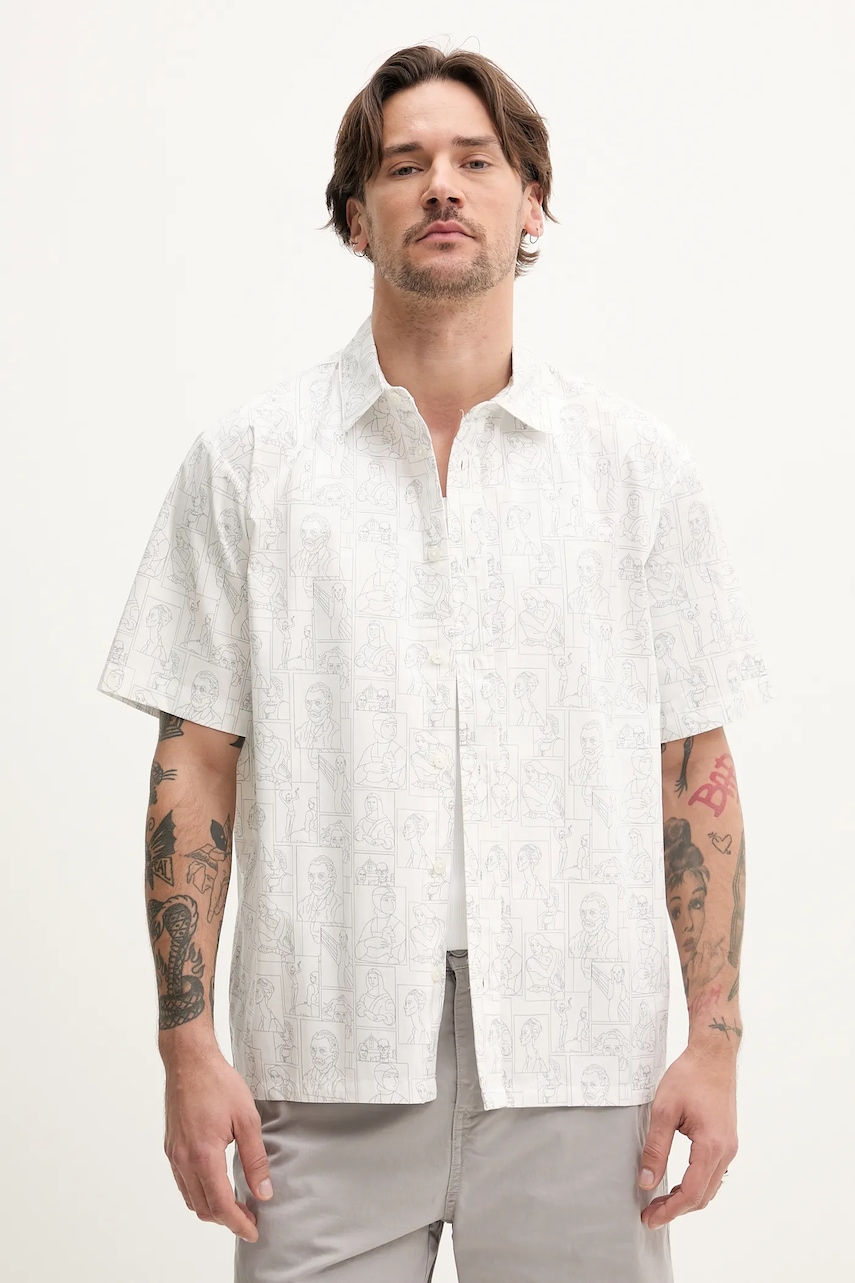 Bavlněná košile Resteröds Ron Shirt