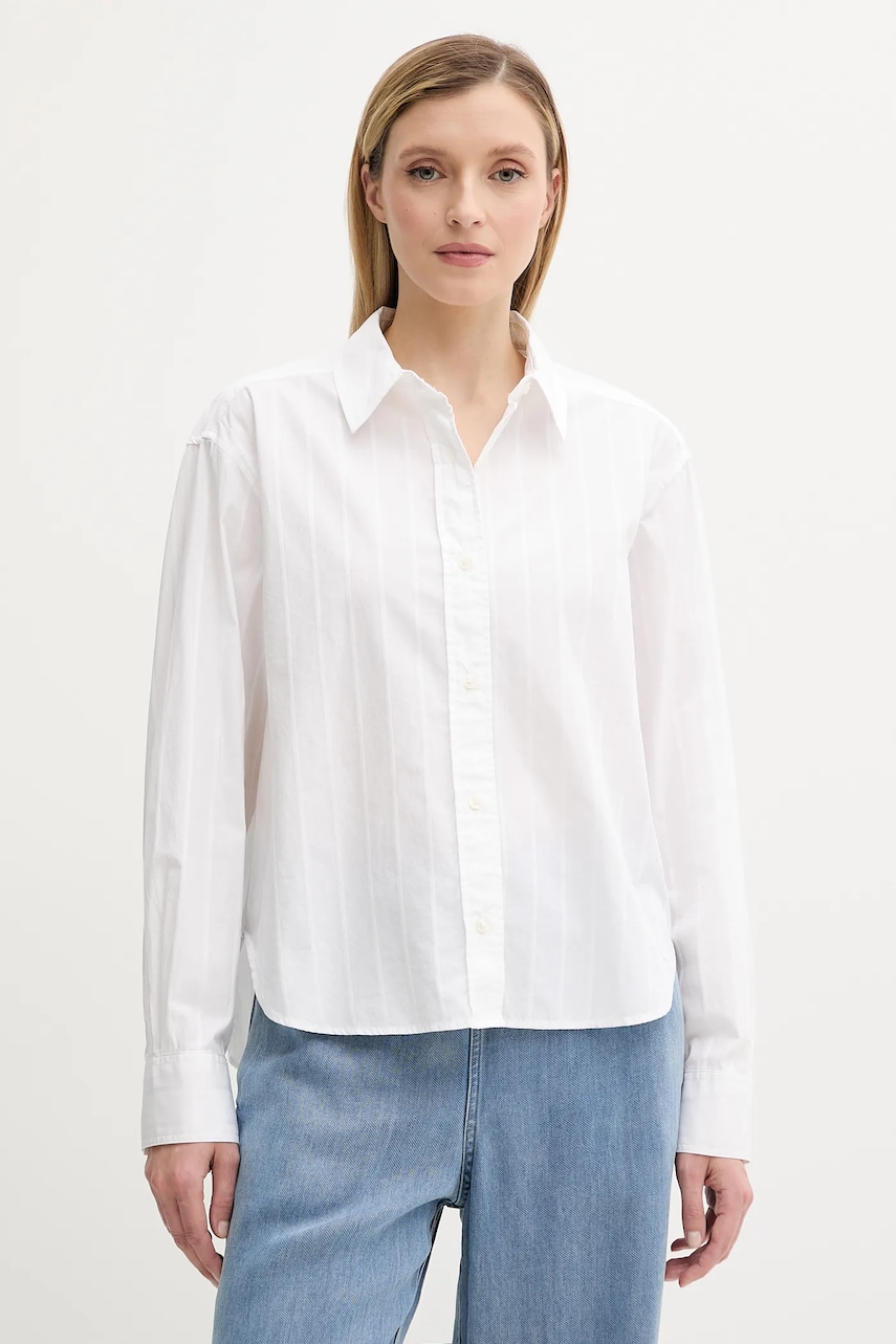 Bavlněná košile Samsoe Samsoe SAATRANI