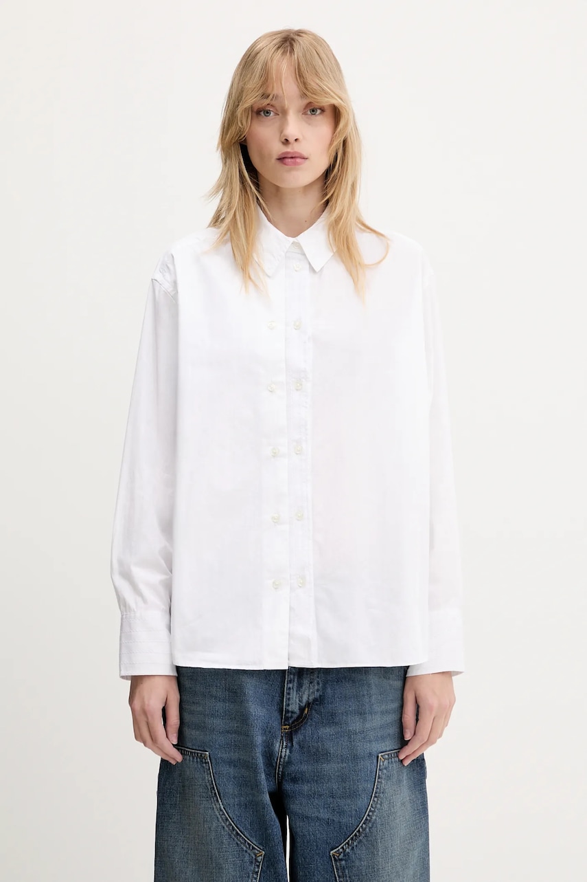 Bavlněná košile Samsoe Samsoe Salasa