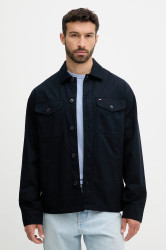 Bavlněná košilová bunda Tommy Hilfiger