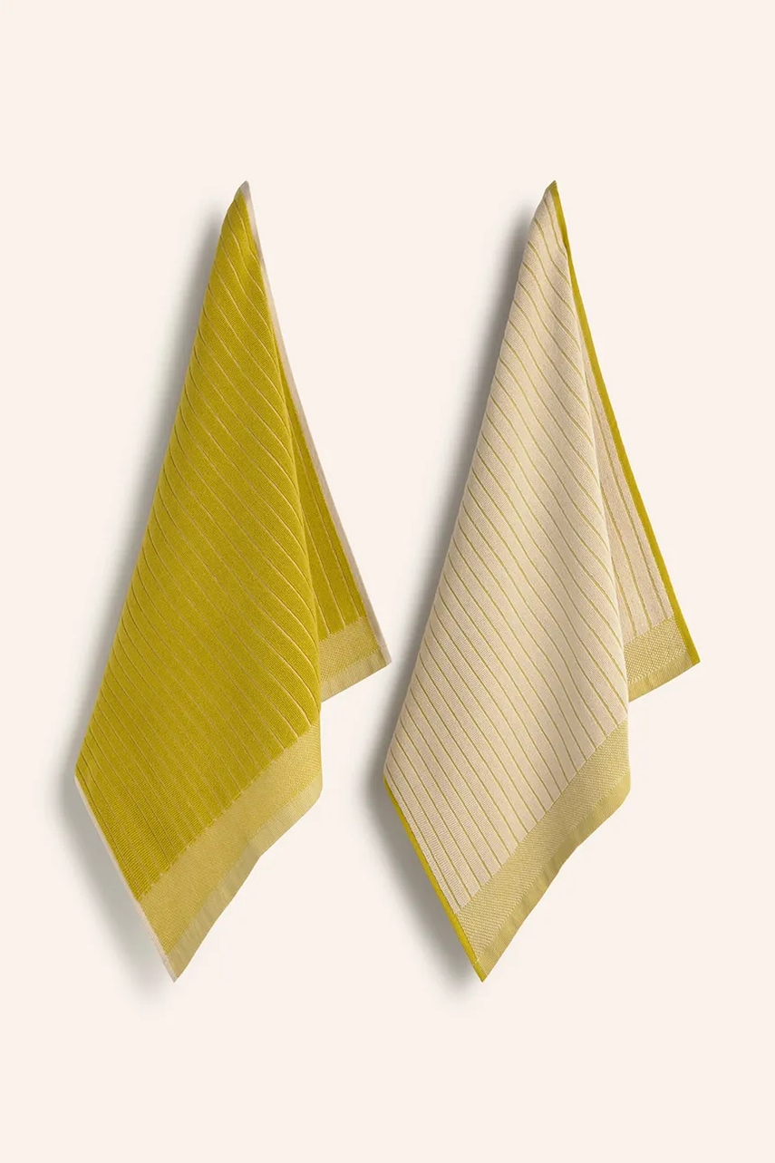 Bavlněná kuchyňská utěrka Calma House Lisboa 50 x 50 cm 2-pack