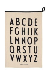 Bavlněná kuchyňská utěrka Design Letters Premium Classic