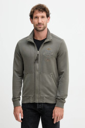 Bavlněná mikina Aeronautica Militare pánská, hladká, FE2055UF00665