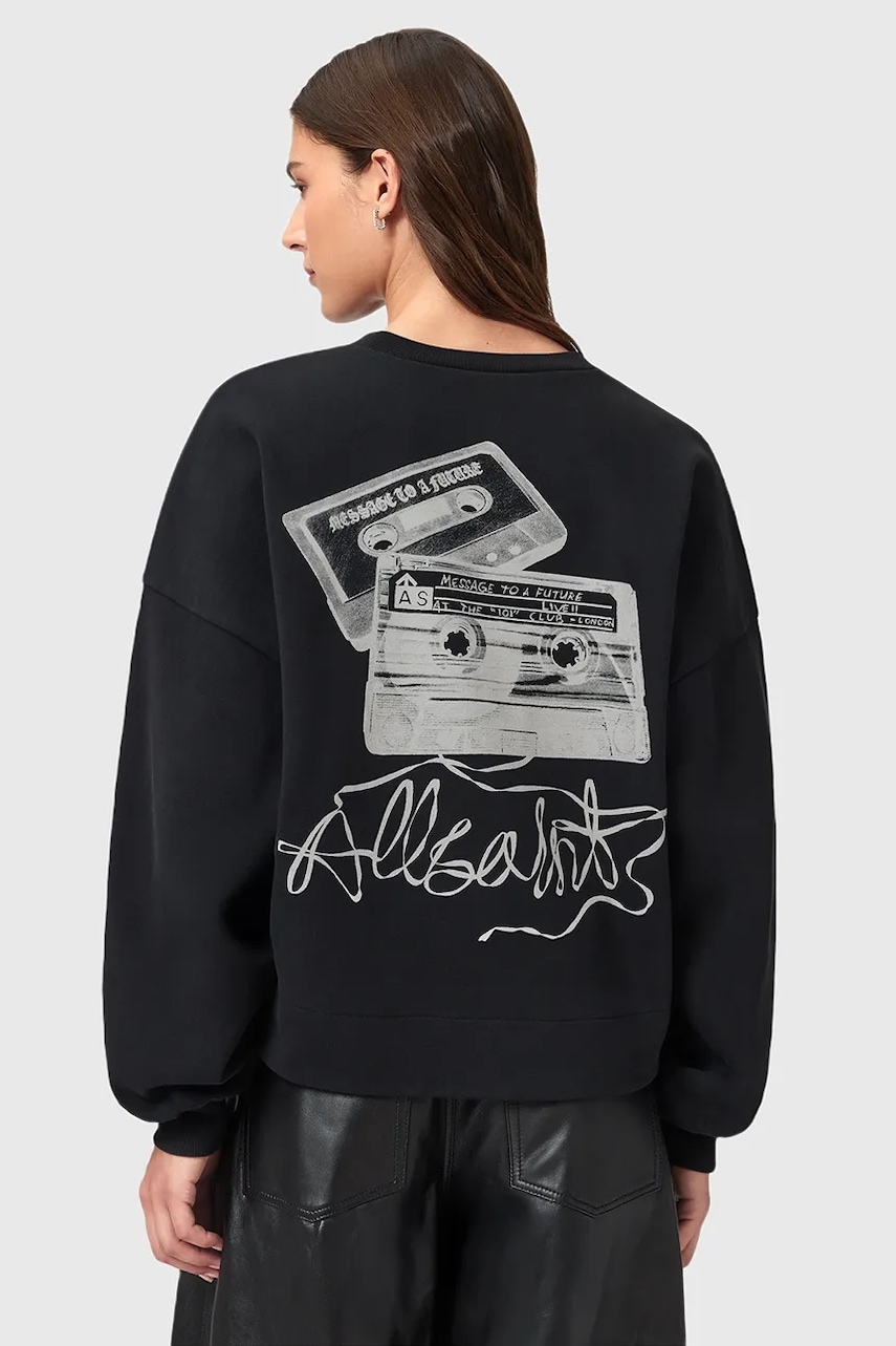 Bavlněná mikina AllSaints REEL