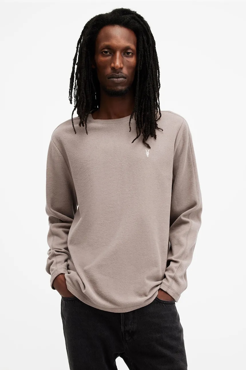 Bavlněná mikina AllSaints ROWE