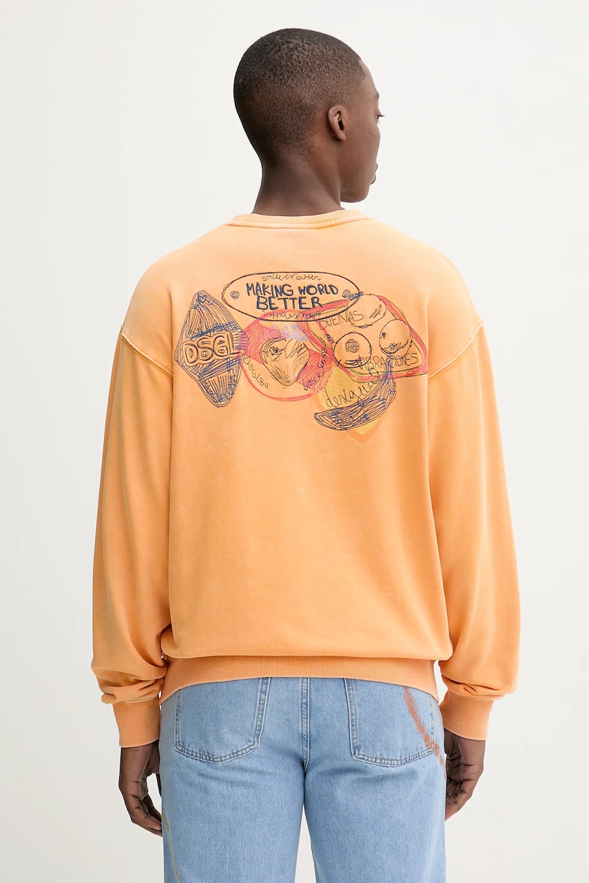 Bavlněná mikina Desigual BUDA