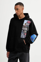 Bavlněná mikina Diesel S-BOXT-HOOD-T6