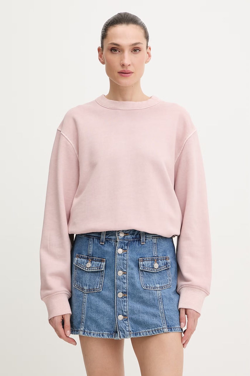 Bavlněná mikina G-Star Washed relaxed r