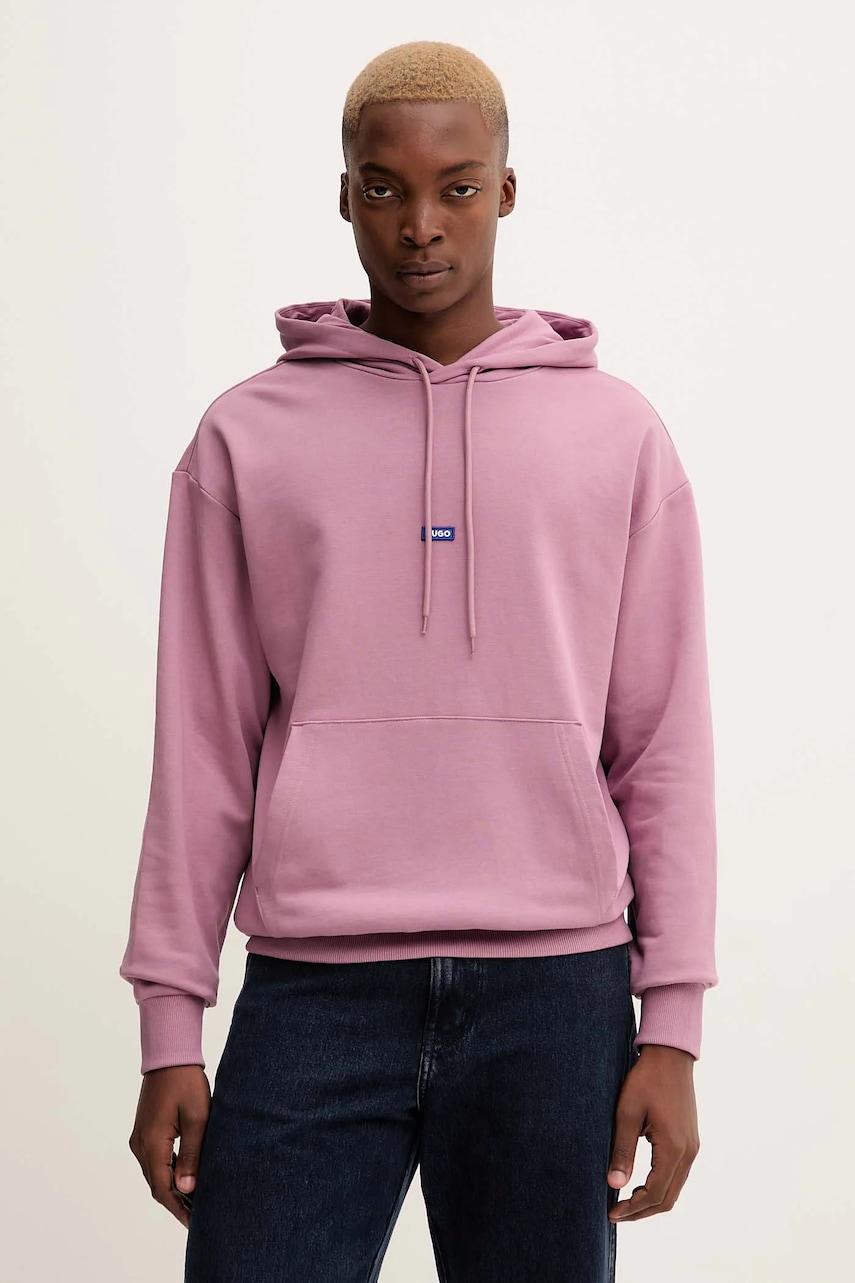 Bavlněná mikina Hugo Blue Nalonso