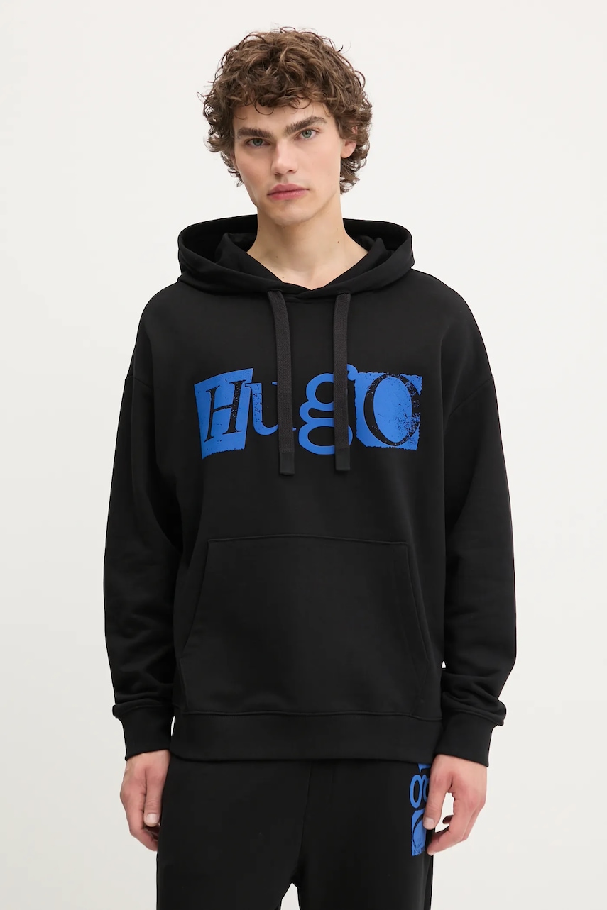 Bavlněná mikina Hugo Blue Nildi