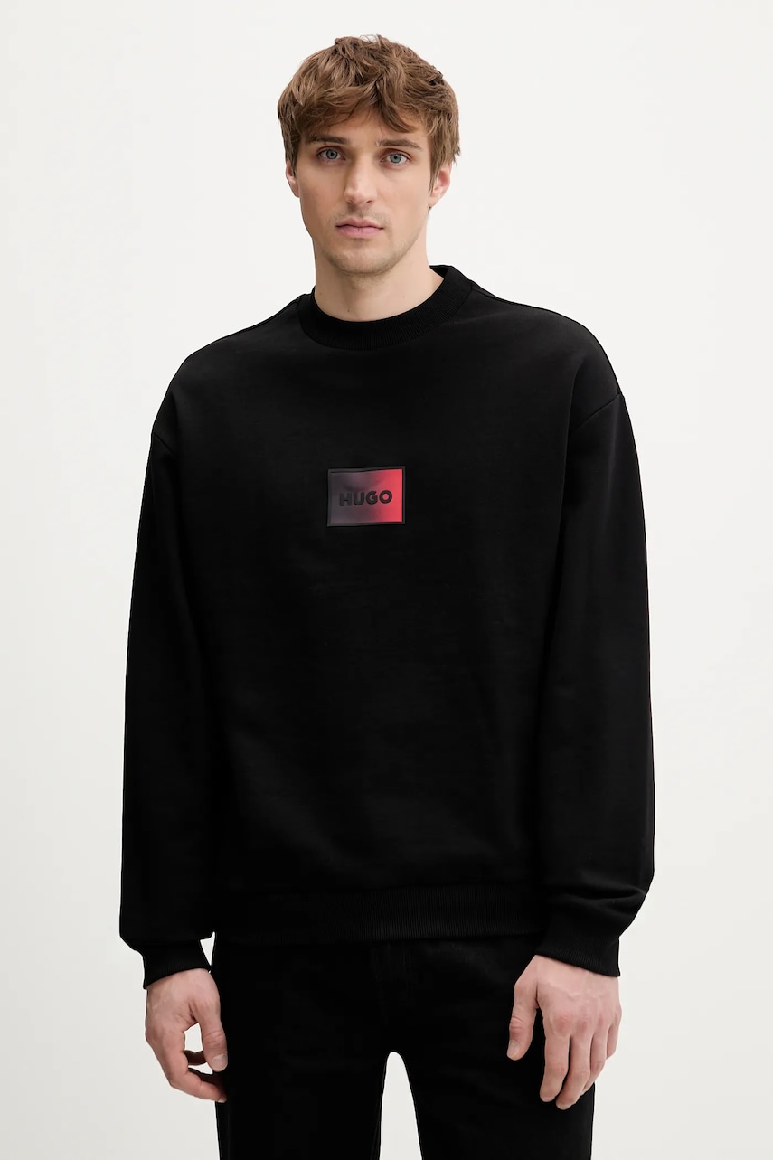 Bavlněná mikina HUGO Danotop