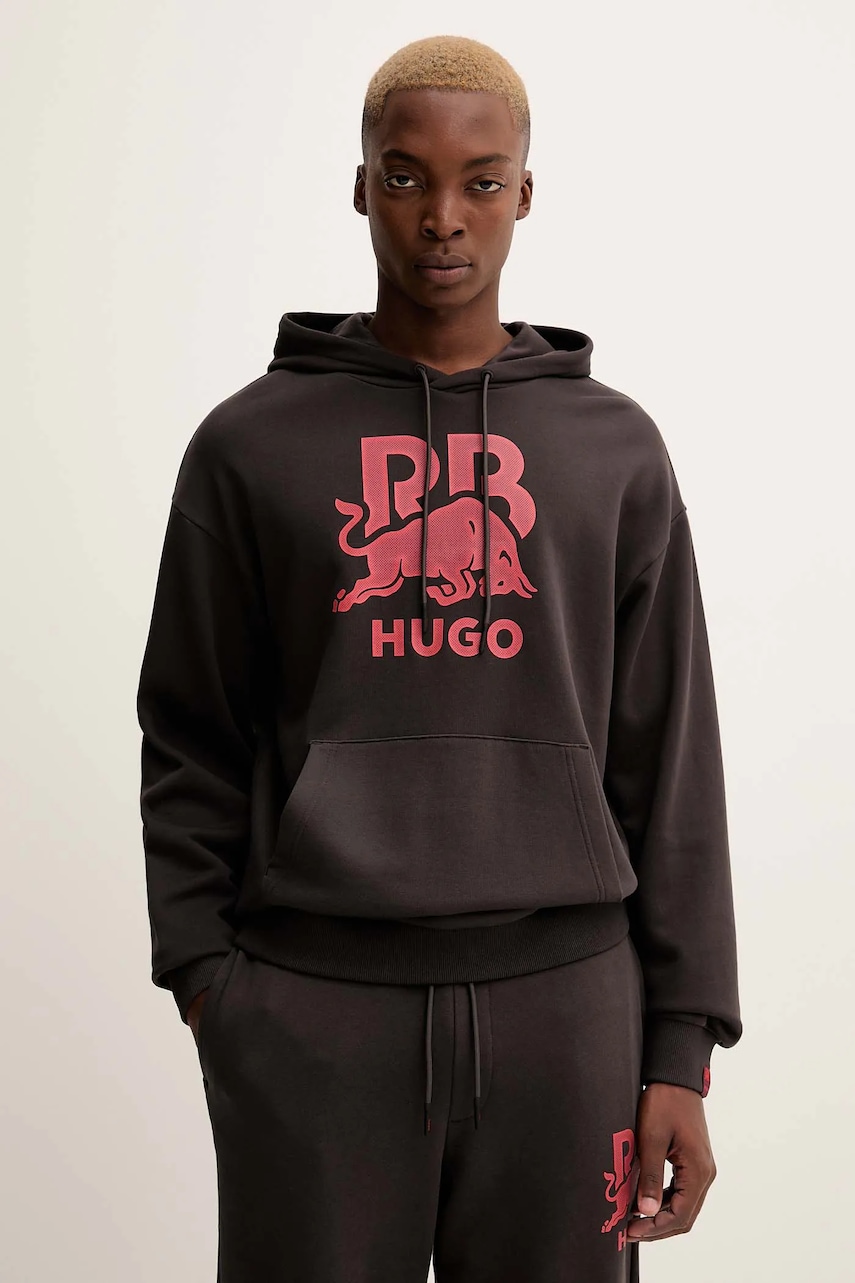 Bavlněná mikina HUGO Doverlohood_RB