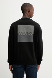 Bavlněná mikina HUGO Dusplited