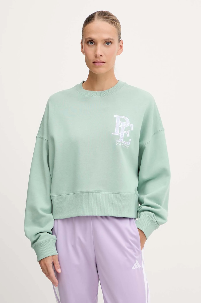 Bavlněná mikina P.E Nation Summit dámská, s aplikací, 253F178