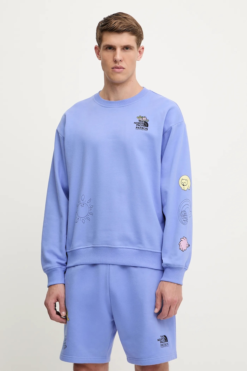 Bavlněná mikina The North Face Mountain Cleanup