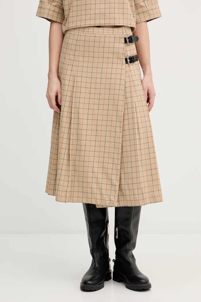 Bavlněná sukně Barbour Hollington