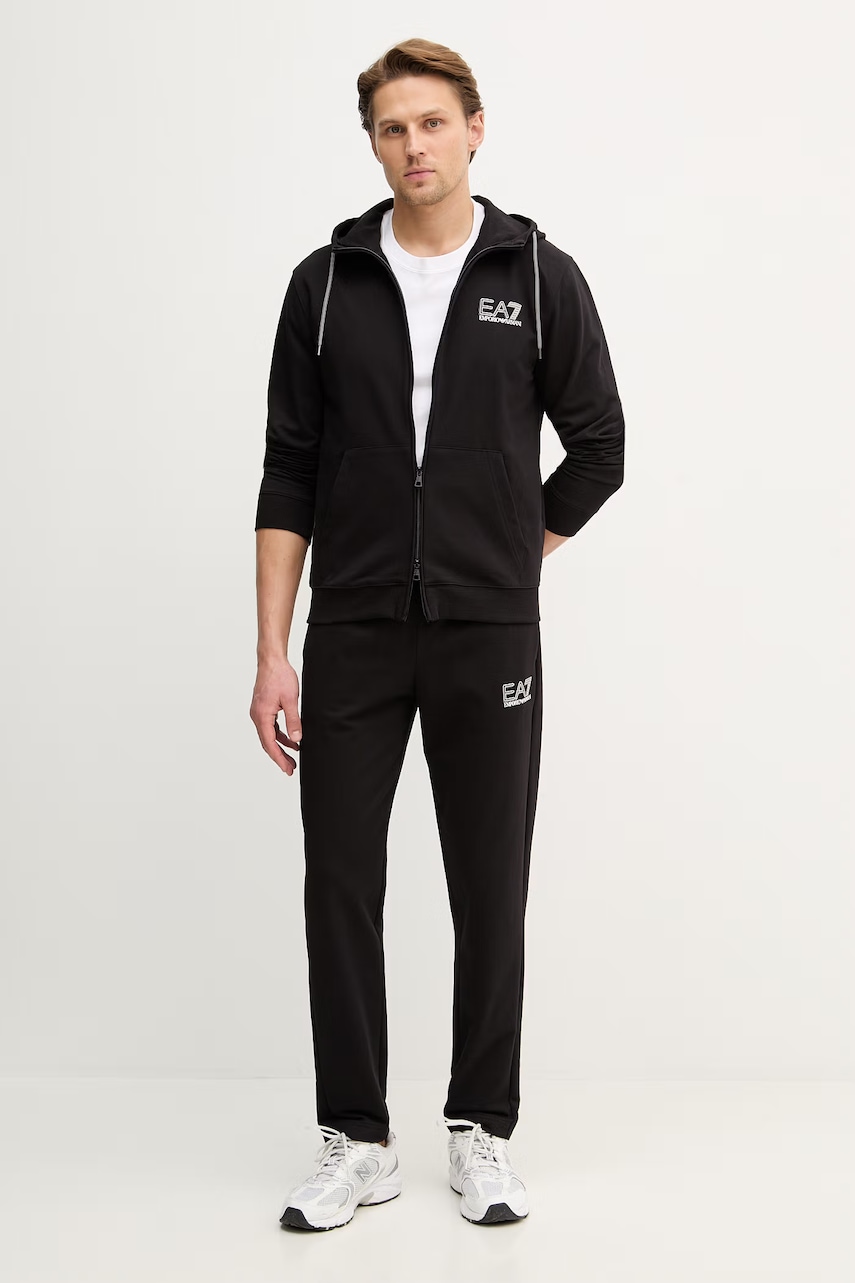 Bavlněná tepláková souprava EA7 Emporio Armani