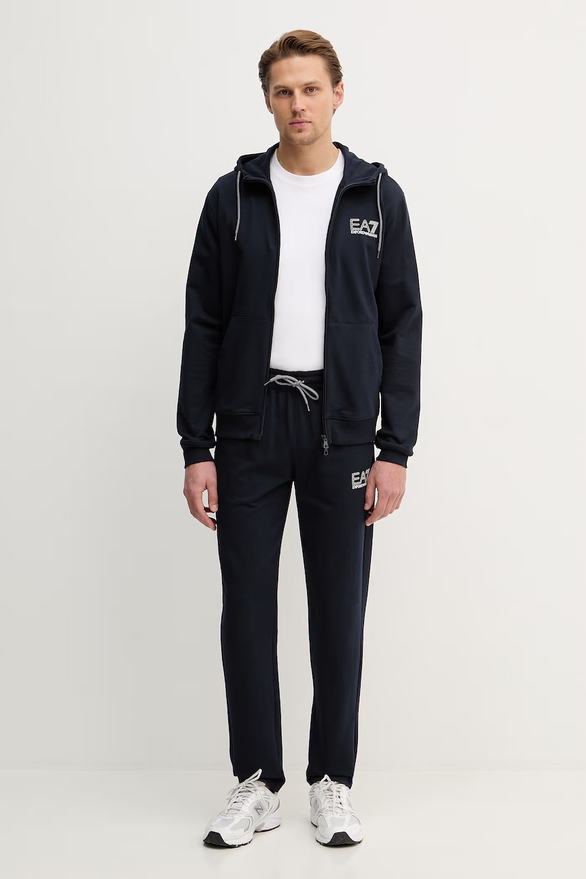 Bavlněná tepláková souprava EA7 Emporio Armani