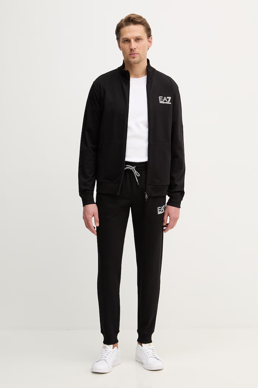 Bavlněná tepláková souprava EA7 Emporio Armani