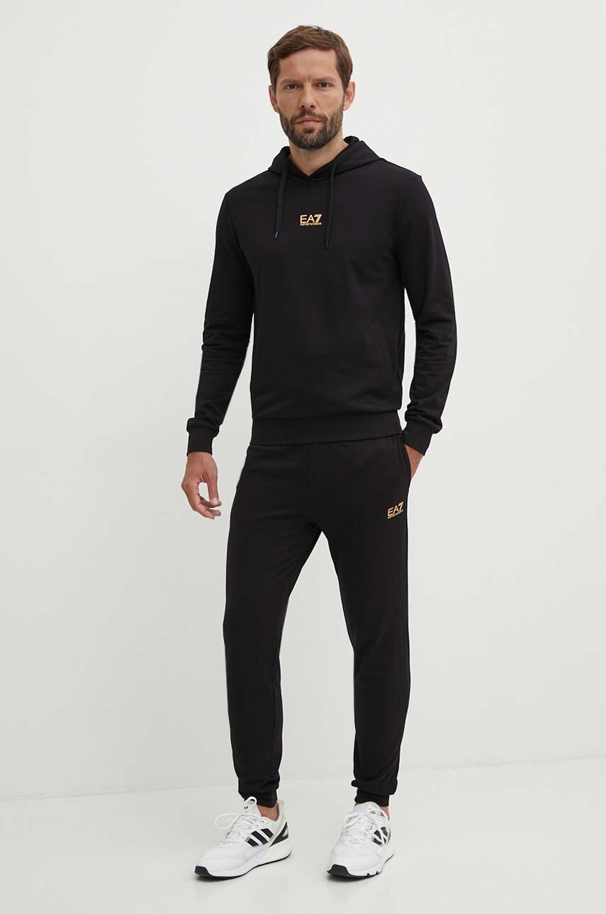 Bavlněná tepláková souprava EA7 Emporio Armani