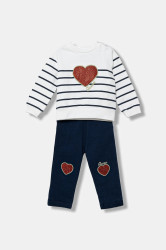 Bavlněná tepláková souprava pro miminka Guess