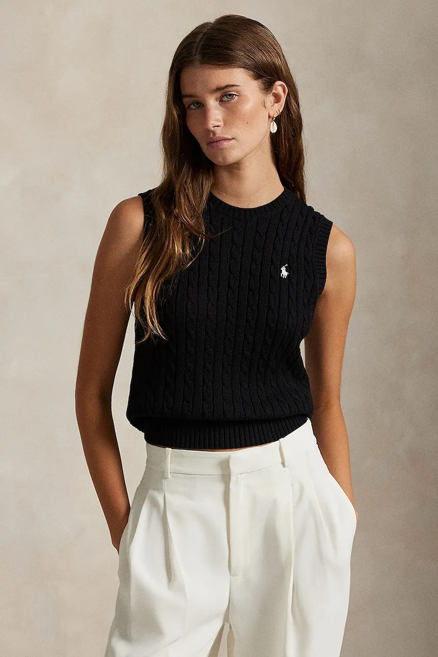 Bavlněná vesta Polo Ralph Lauren