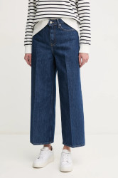 Bavlněné džíny Tommy Hilfiger dámské, tmavomodrá barva, WW0WW44360